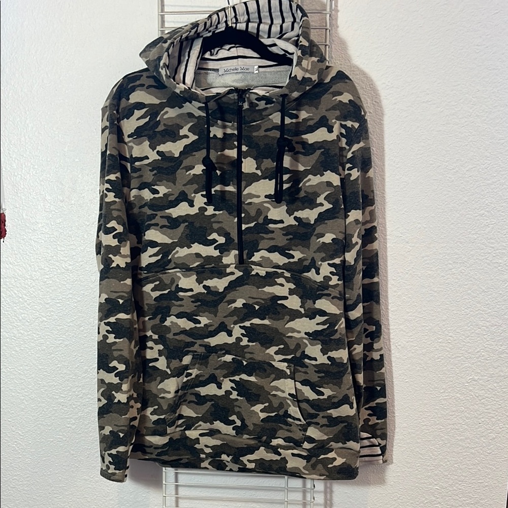 Camouflage Hoodie by Michelle Mae